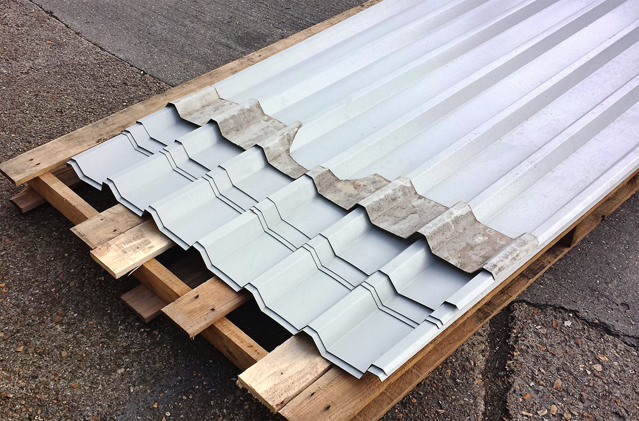 Roof And Wall Cladding trapezoidal or box section 