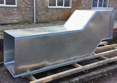 galvanised ducting