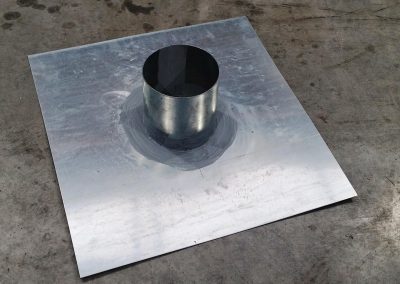 galvanised vent plate