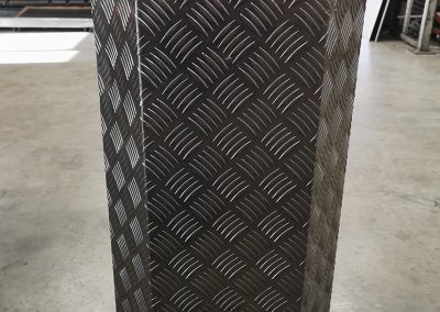 Chequer Plate Column Protector