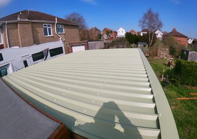 garden outbuilding new roof