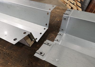 Insulated Galvanised Gutter Joint