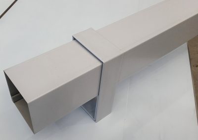 SQ RWP and two piece bracket